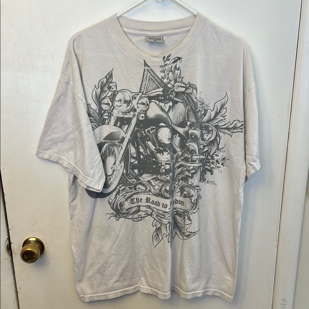 National Heritage T-shirt White Size XL Vintage